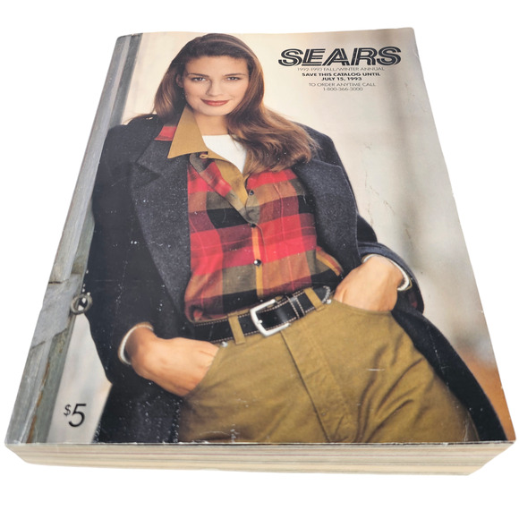 Vintage 1992-1993 Sears Catalog Fall / Winter Annual EUC